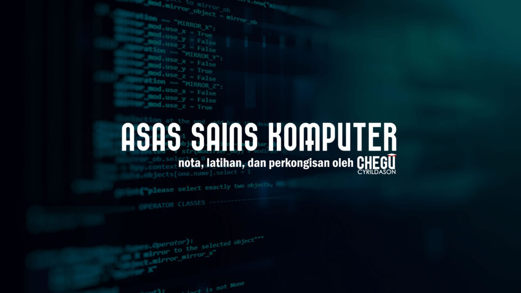Asas Sains Komputer (ASK) merupakan mata pelajaran yang menggantikan Kemahiran Hidup Bersepadu di peringkat menengah rendah.